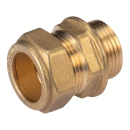 Złączka prosta GZ systemów solarnych do rur miedzianych 1/2''x15 (5 szt. w opakowaniu)
