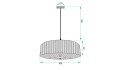 Lampa APP1484-1C Black