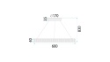 Lampa APP1512-CP Black