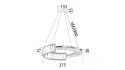 Lampa APP1527-CP40 Chrom
