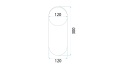 Lampa APP1587-1W Gold Mat