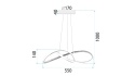 Lampa APP1601-CP Gold