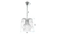 Lampa kryształowa APP1650-1CP