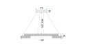 Lampa APP1771-CP 60cm Gold