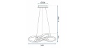 Lampa APP395-CP Black