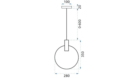 Lampa APP485-1CP Gold