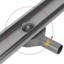 Odpływ liniowy REA NEOX PRO tytan L600
