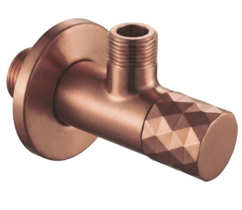 ZAWÓR KĄTOWY DIAMOND 03- 3/8 BRUSH COPPER