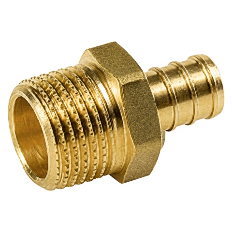 Złączka prosta GZ systemu GIACOQEST dla rur PEX-b 1/2'' x 3/4'' (25 szt. w opakowaniu)