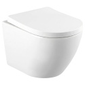 Miska WC wisząca, bezrantowa z deską VELDMAN VERONA