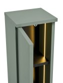 Szafka górna, jednodrzwiowa z podświetleniem LED 20 cm SOMBRA GREEN
