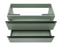 Szafka pod umywalkę z dwiema szufladami 100 cm SOMBRA GREEN