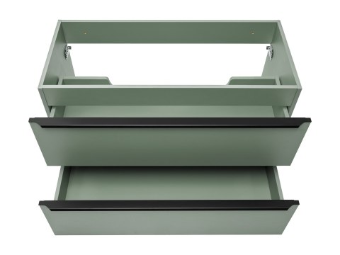 Szafka pod umywalkę z dwiema szufladami 100 cm SOMBRA GREEN
