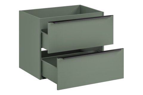 Szafka pod umywalkę z dwiema szufladami 70 cm SOMBRA GREEN