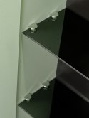 Szafka z lustrem 80cm 2 drzwi z podświetleniem led